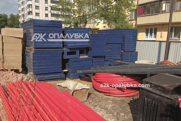 Аренда крупнощитовой опалубки