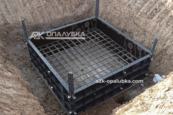 Аренда опалубки для фундамента