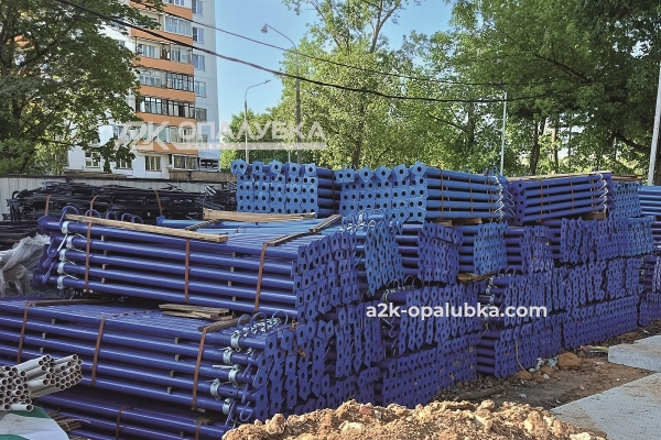 Аренда опалубки на телескопических стойках